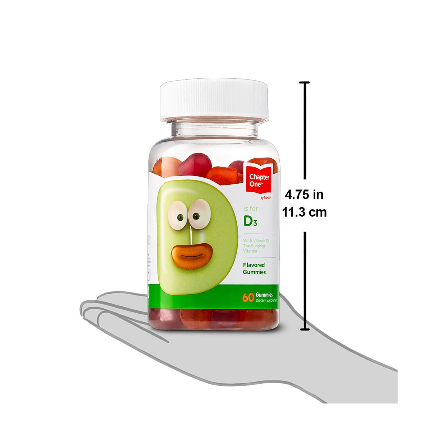 Chapter One&trade; D Is For D3 - 60 Gummies (60 Servings)